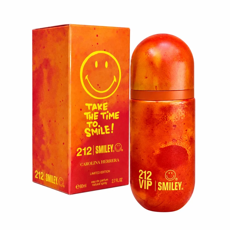 Carolina Herrera 212 VIP Smiley Limited Edition